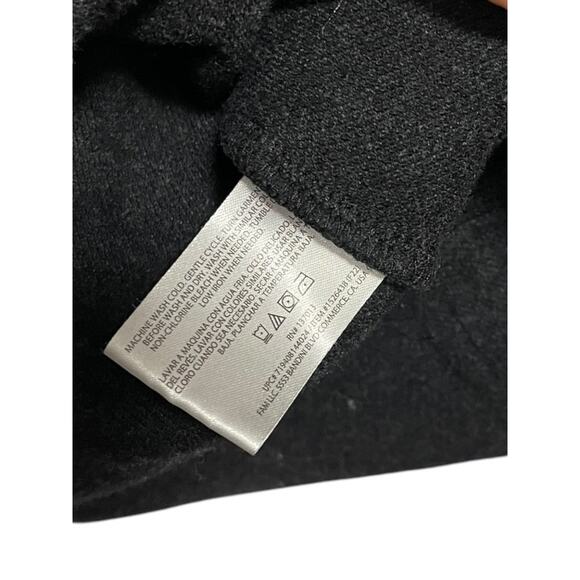 Large Banana Republic Long Sleeve Crew Neck Mens Sweater Dark Gray - Picture 8 of 12